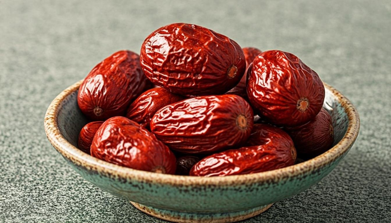 Dattes fraîches et séchées
